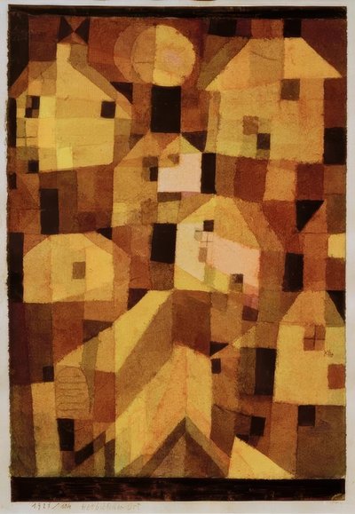 秋天的地方 作者 Paul Klee